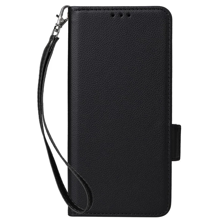 For Oppo A60 4G Case Litchi Texture Stand Leather Wallet Phone Cover