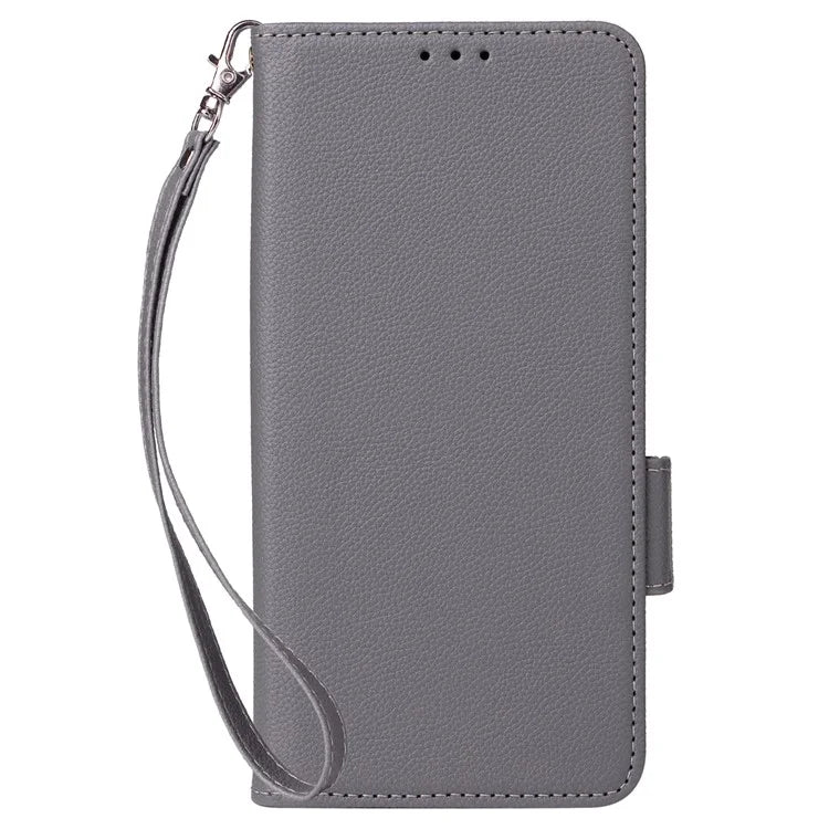 For Oppo A60 4G Case Litchi Texture Stand Leather Wallet Phone Cover