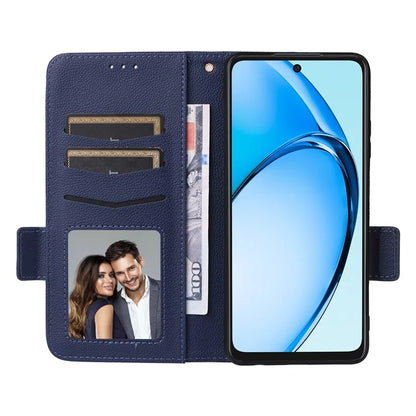 For Oppo A60 4G Case Litchi Texture Stand Leather Wallet Phone Cover