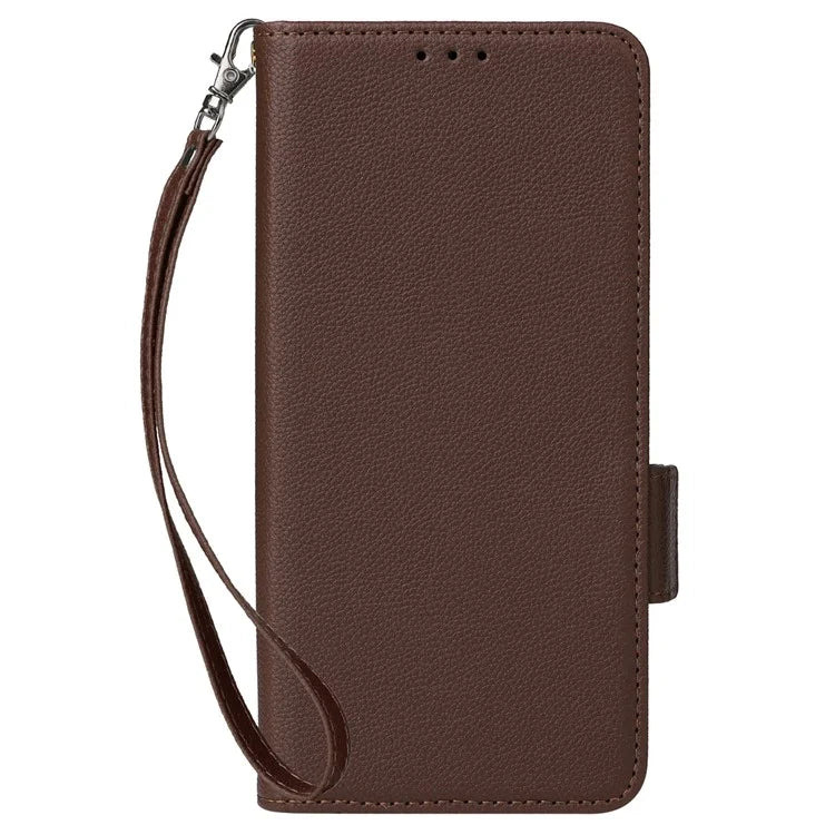 For Oppo A60 4G Case Litchi Texture Stand Leather Wallet Phone Cover