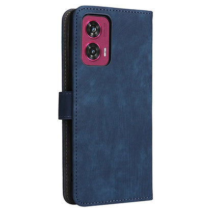 For Motorola Edge 50 Fusion 5G Shockproof Case RFID Blocking PU Leather Phone Cover