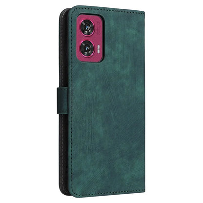 For Motorola Edge 50 Fusion 5G Shockproof Case RFID Blocking PU Leather Phone Cover