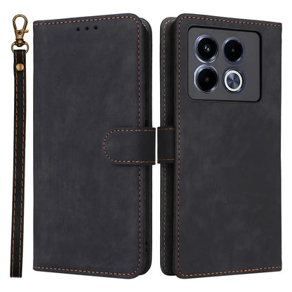 For Infinix Note 40 Case RFID Blocking Anti-Scratch PU Leather Phone Cover