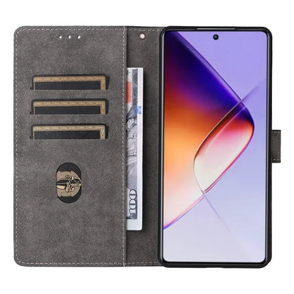 For Infinix Note 40 Case RFID Blocking Anti-Scratch PU Leather Phone Cover