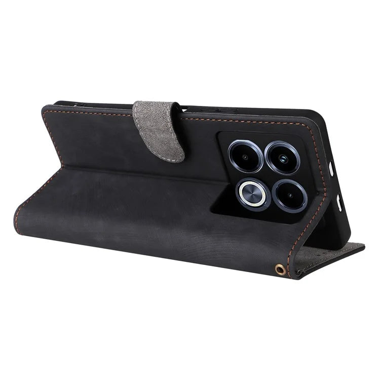 For Infinix Note 40 Case RFID Blocking Anti-Scratch PU Leather Phone Cover