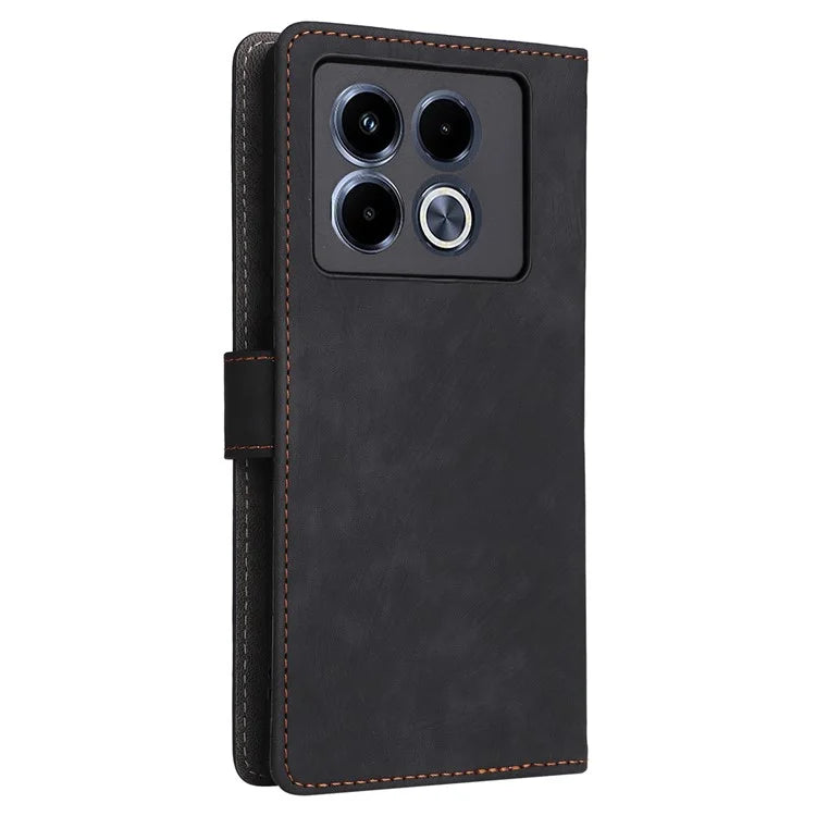 For Infinix Note 40 Case RFID Blocking Anti-Scratch PU Leather Phone Cover