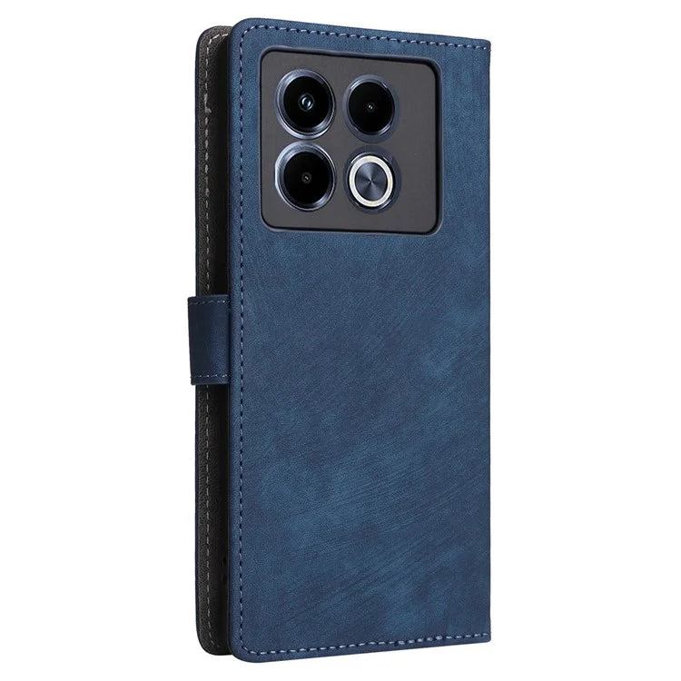 For Infinix Note 40 Case RFID Blocking Anti-Scratch PU Leather Phone Cover