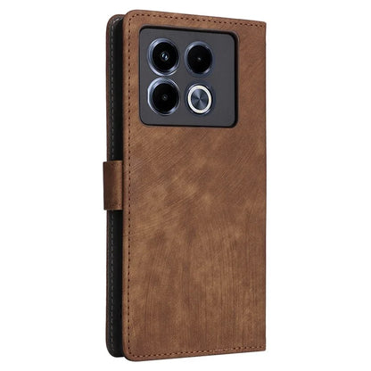 For Infinix Note 40 Case RFID Blocking Anti-Scratch PU Leather Phone Cover