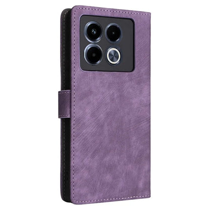 For Infinix Note 40 Case RFID Blocking Anti-Scratch PU Leather Phone Cover
