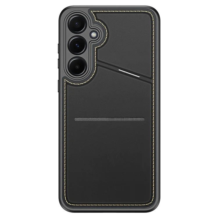 DUX DUCIS Rafi II Series for Samsung Galaxy A35 5G Case RFID Blocking Card Slot PU+TPU Phone Cover
