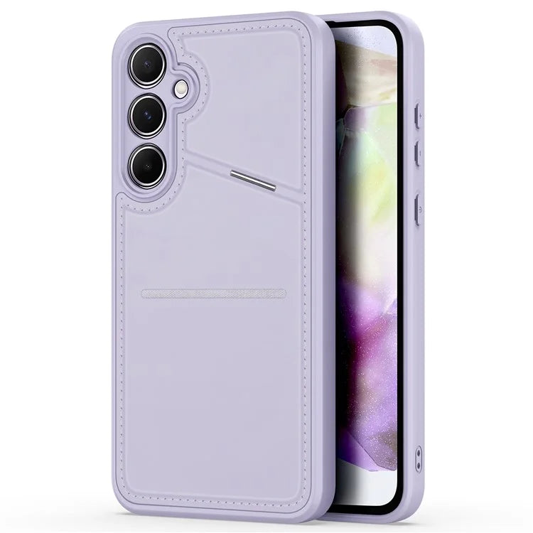DUX DUCIS Rafi II Series for Samsung Galaxy A35 5G Case RFID Blocking Card Slot PU+TPU Phone Cover