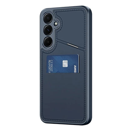 DUX DUCIS Rafi II Series for Samsung Galaxy A55 5G Case PU Leather+TPU RFID Blocking Back Cover