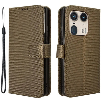 For Motorola Edge 50 Ultra 5G / Moto X50 Ultra 5G Case Wallet PU Leather Mobile Phone Cover