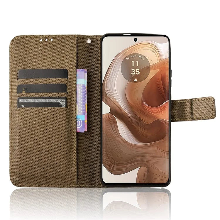 For Motorola Edge 50 Ultra 5G / Moto X50 Ultra 5G Case Wallet PU Leather Mobile Phone Cover