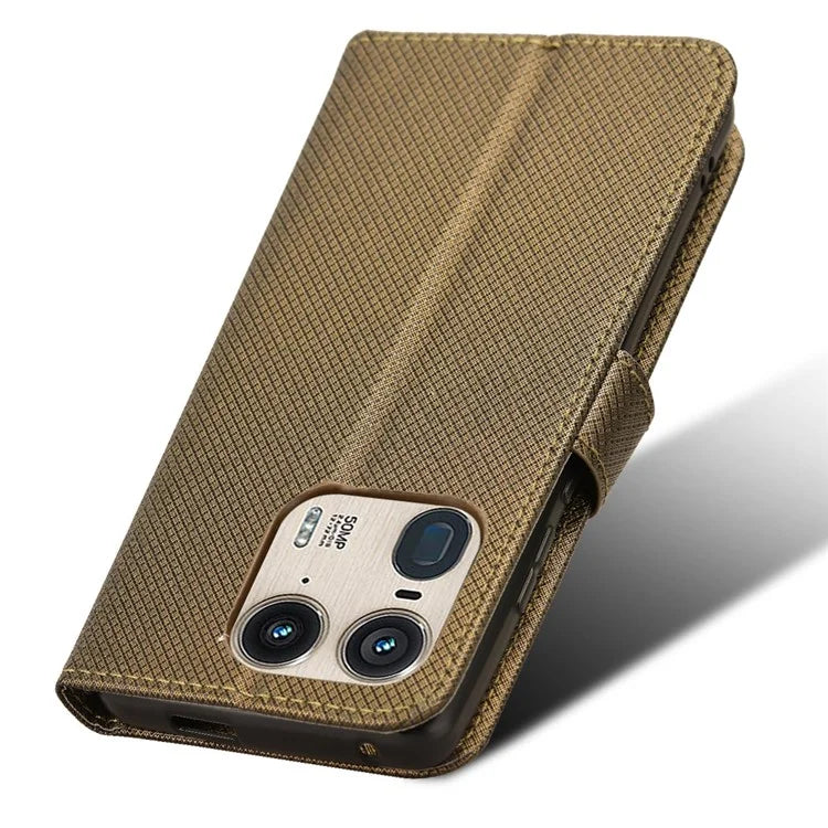 For Motorola Edge 50 Ultra 5G / Moto X50 Ultra 5G Case Wallet PU Leather Mobile Phone Cover