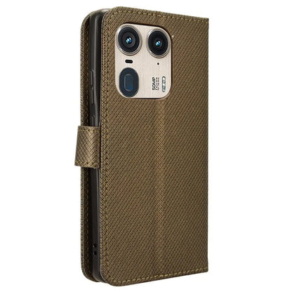For Motorola Edge 50 Ultra 5G / Moto X50 Ultra 5G Case Wallet PU Leather Mobile Phone Cover