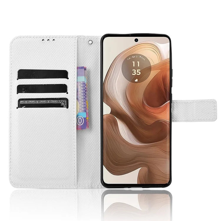 For Motorola Edge 50 Ultra 5G / Moto X50 Ultra 5G Case Wallet PU Leather Mobile Phone Cover