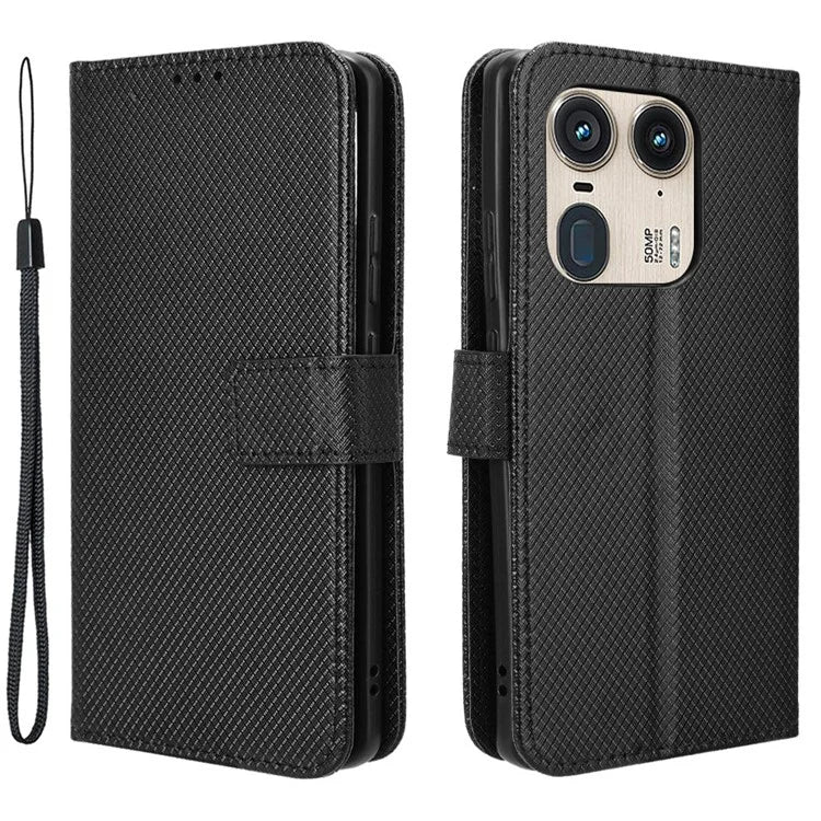 For Motorola Edge 50 Ultra 5G / Moto X50 Ultra 5G Case Wallet PU Leather Mobile Phone Cover