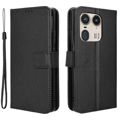 For Motorola Edge 50 Ultra 5G / Moto X50 Ultra 5G Case Wallet PU Leather Mobile Phone Cover