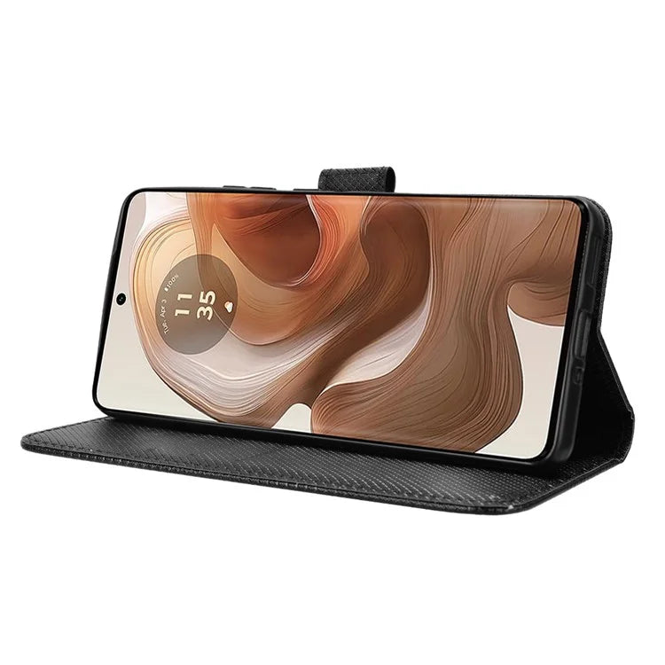 For Motorola Edge 50 Ultra 5G / Moto X50 Ultra 5G Case Wallet PU Leather Mobile Phone Cover