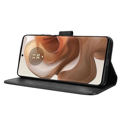 For Motorola Edge 50 Ultra 5G / Moto X50 Ultra 5G Case Wallet PU Leather Mobile Phone Cover
