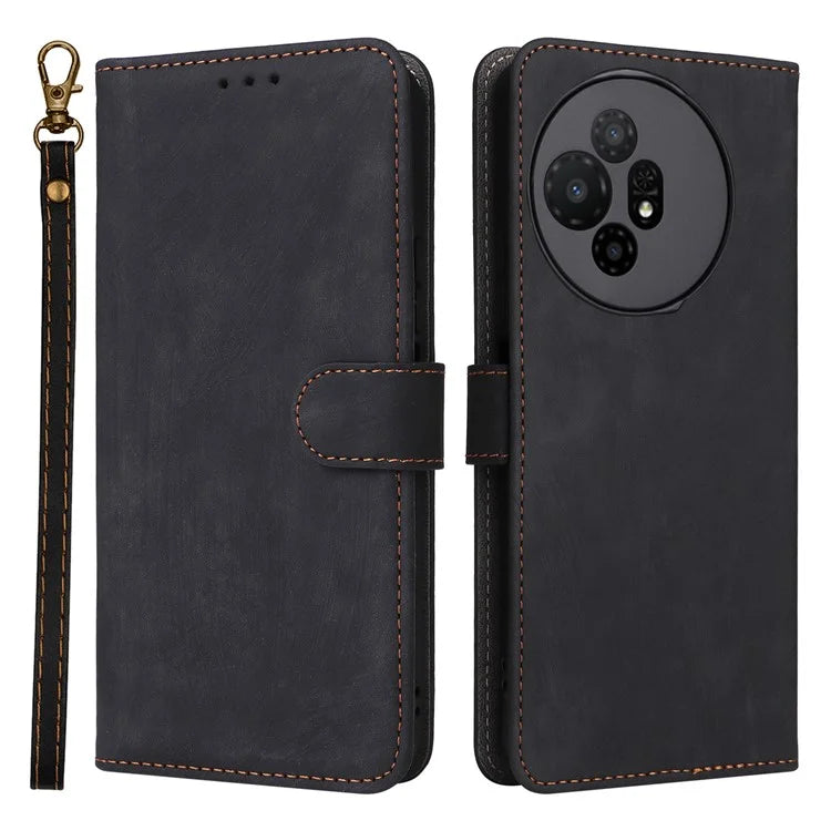 For TCL 50 XL 5G Case RFID Blocking Leather Wallet Stand Feature Phone Cover