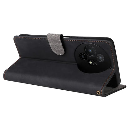 For TCL 50 XL 5G Case RFID Blocking Leather Wallet Stand Feature Phone Cover