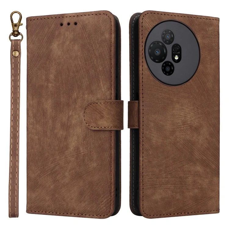 For TCL 50 XL 5G Case RFID Blocking Leather Wallet Stand Feature Phone Cover