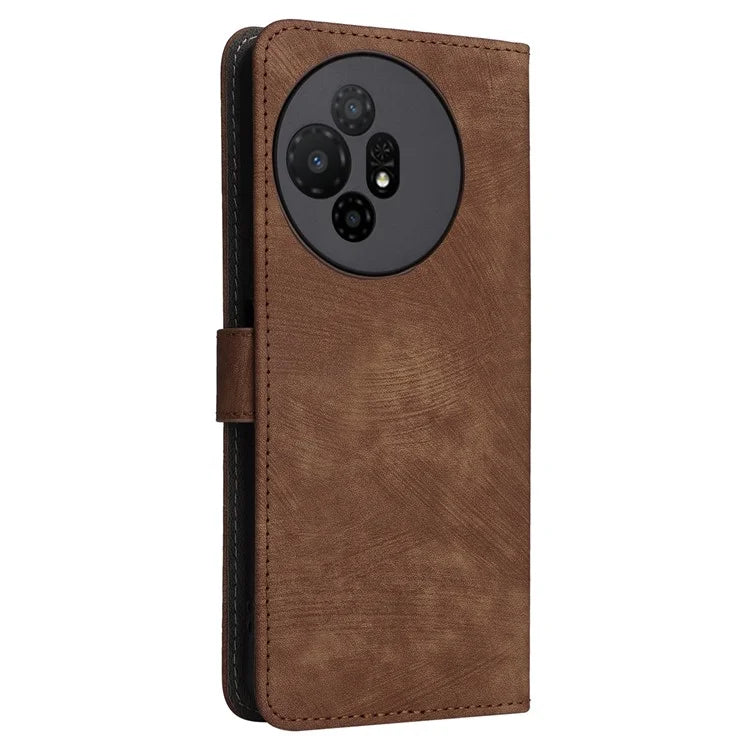 For TCL 50 XL 5G Case RFID Blocking Leather Wallet Stand Feature Phone Cover
