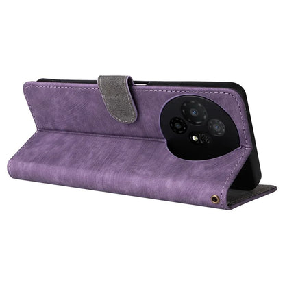 For TCL 50 XL 5G Case RFID Blocking Leather Wallet Stand Feature Phone Cover