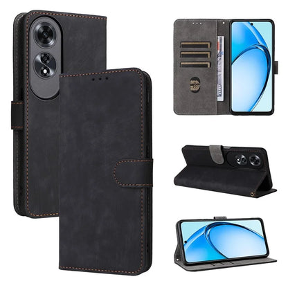 For Oppo A60 4G Case RFID Blocking Card Slots Phone Leather Cover