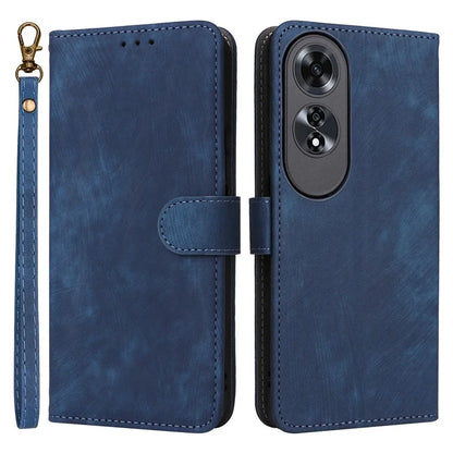 For Oppo A60 4G Case RFID Blocking Card Slots Phone Leather Cover