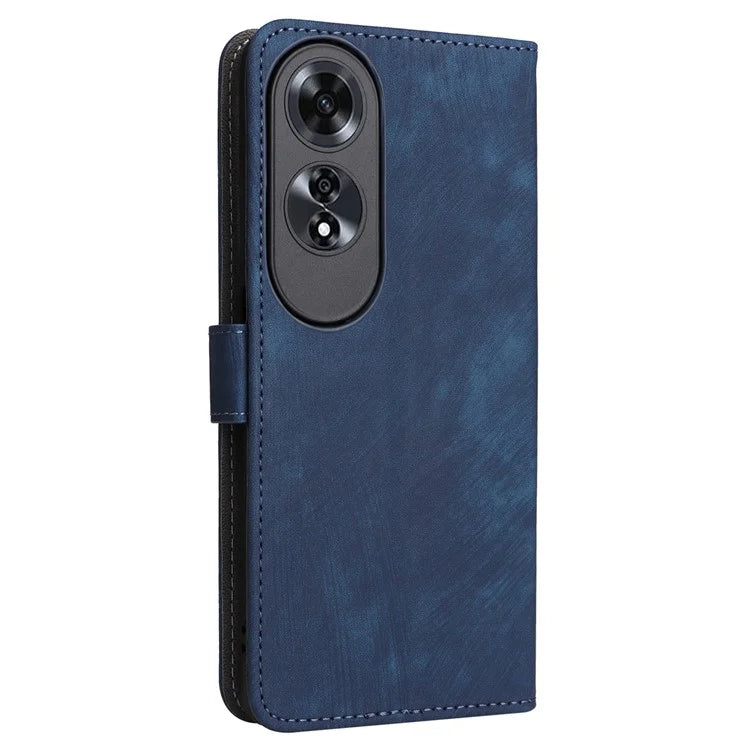 For Oppo A60 4G Case RFID Blocking Card Slots Phone Leather Cover