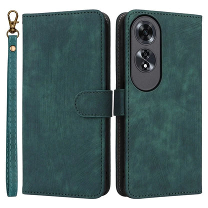 For Oppo A60 4G Case RFID Blocking Card Slots Phone Leather Cover