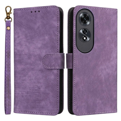 For Oppo A60 4G Case RFID Blocking Card Slots Phone Leather Cover