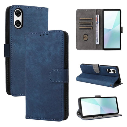 For Sony Xperia 10 VI Case PU Leather Stand Cover with RFID Blocking Wallet