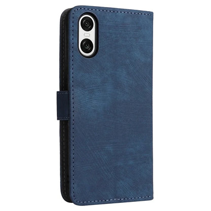 For Sony Xperia 10 VI Case PU Leather Stand Cover with RFID Blocking Wallet