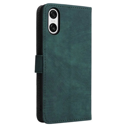 For Sony Xperia 10 VI Case PU Leather Stand Cover with RFID Blocking Wallet