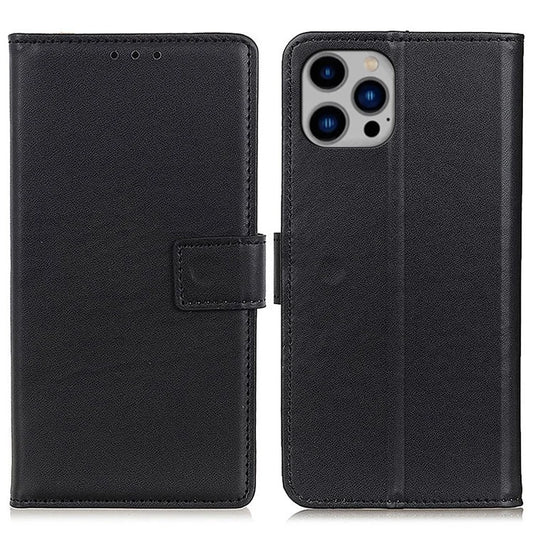 For iPhone 16 Pro Max Wallet Case PU Leather Phone Cover with Stand