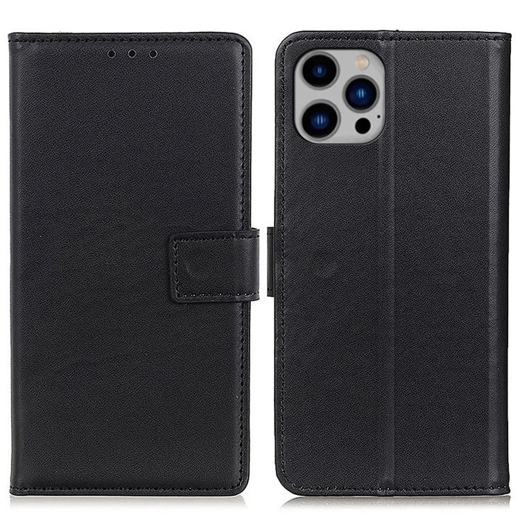 For iPhone 16 Pro Case Wallet Stand PU Leather Mobile Phone Cover