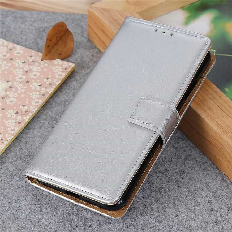 For iPhone 16 Pro Case Wallet Stand PU Leather Mobile Phone Cover