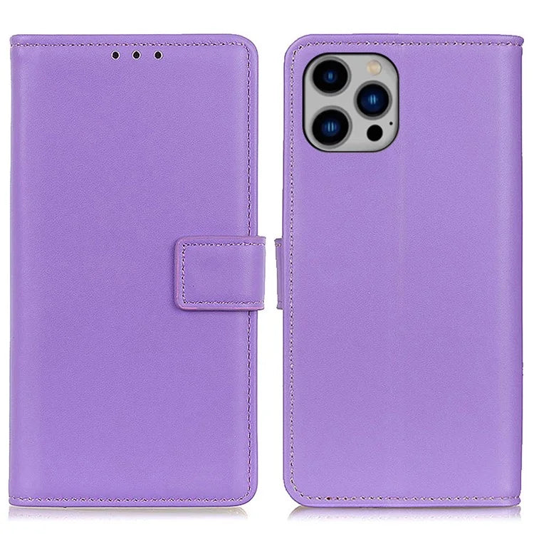 For iPhone 16 Pro Case Wallet Stand PU Leather Mobile Phone Cover