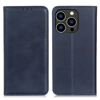 For iPhone 16 Pro Max Case Magnetic Closing Split Leather Wallet Phone Cover