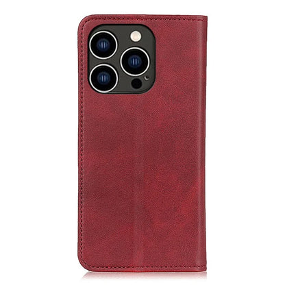 For iPhone 16 Pro Stand Case Split Leather Wallet Phone Cover Auto Magnetic Closed