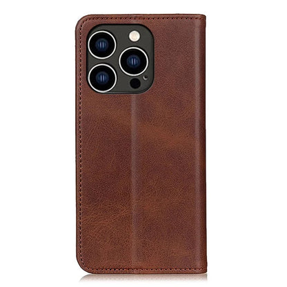 For iPhone 16 Pro Stand Case Split Leather Wallet Phone Cover Auto Magnetic Closed