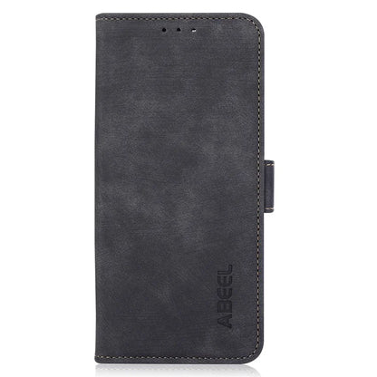 ABEEL For iPhone 16 Pro Wallet Case Stand Retro PU Leather Phone Cover