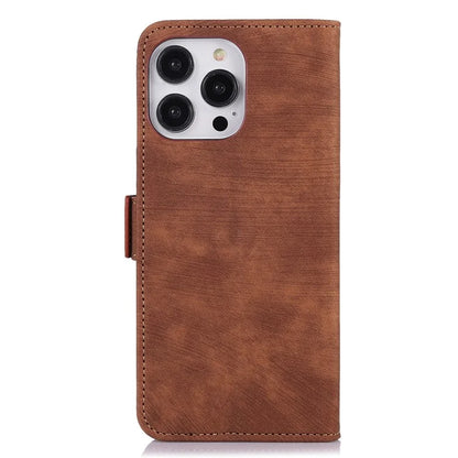 ABEEL For iPhone 16 Pro Wallet Case Stand Retro PU Leather Phone Cover