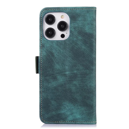 ABEEL For iPhone 16 Pro Wallet Case Stand Retro PU Leather Phone Cover