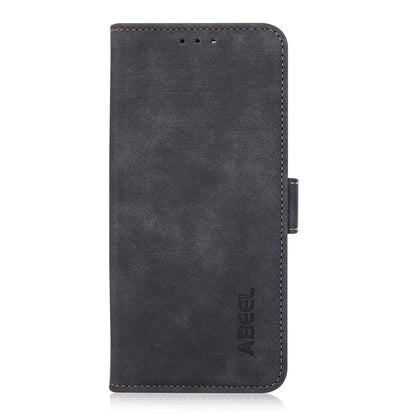 ABEEL For iPhone 16 Case PU Leather Card Slots Stand Retro Phone Cover