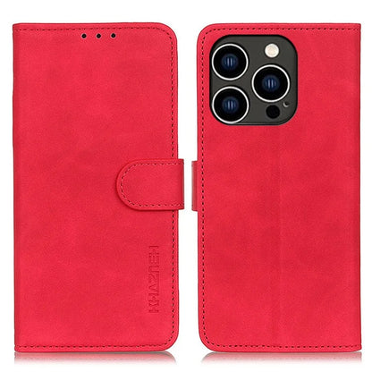 KHAZNEH For iPhone 16 Pro Max Case Vintage PU Leather Folio Phone Cover with Card Slots